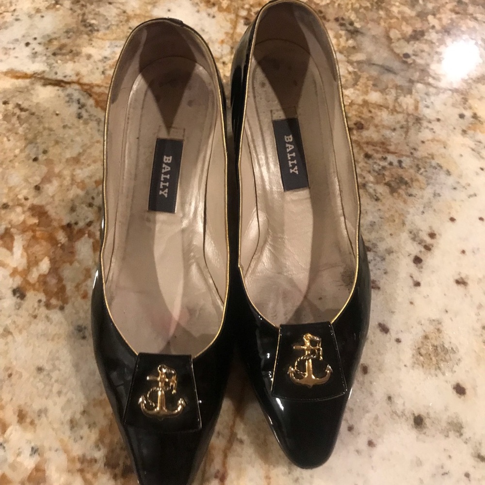 Bally vintage heeled shoes size 8.5, style Alice (B05)